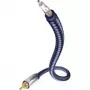 Audio mono kabelis inakustik Premium SUB 5.0 m — 1x mono pieslēgums, 5.0 m garums