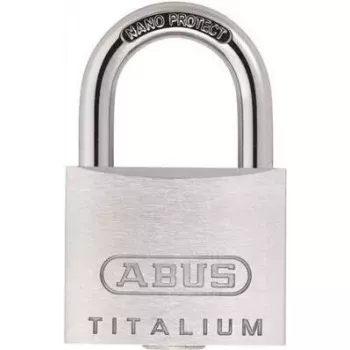 Piekaramo atslēgu komplekts ABUS Titalium 64TI/40, 4 gab., atslēgas saderīgas, ar 5 atslēgām, 40 mm važas