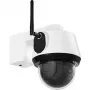IP kupolveida drošības kamera ABUS PPIC52520 Āra Vadu un bezvadu 4K 3840x2160 4 mm objektīvs 1 lx sienas stiprinājums