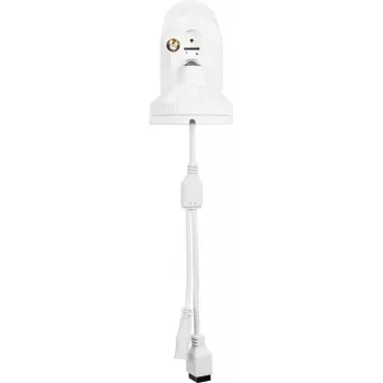 Kupolveida IP drošības kamera ABUS PPIC54520 Āra Vadu un bezvadu 4K 3840x2160 4 mm objektīvs 85° horizontāli 1 lx balta