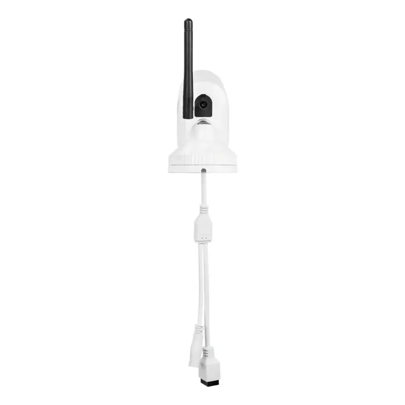 Kupolveida IP drošības kamera ABUS PPIC54520 Āra Vadu un bezvadu 4K 3840x2160 4 mm objektīvs 85° horizontāli 1 lx balta