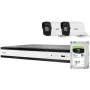 Mini PoE Tube Surveillance System ABUS TVVR36423T ar 2 PoE mini tube kamerām un tīkla reģistratoru