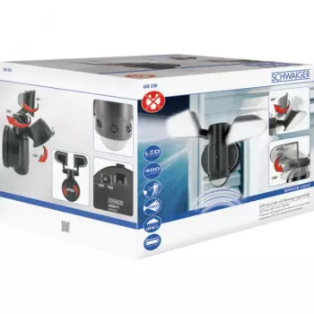 Āra sienas apgaismojums Schwaiger LED220 011