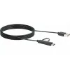 USB kabelis Schwaiger CK 3112 USB 2.0 1m USB A Micro-USB B Melns