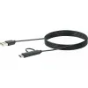 USB kabelis Schwaiger CK 3112 USB 2.0 1m USB A Micro-USB B Melns