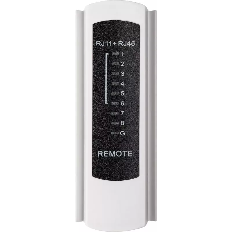 Tīkla kabeļu testeris Schwaiger NWM1 531 RJ-11 RJ-45 Melns Balts