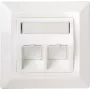 Leņķa savienotājs Schwaiger NKSD2 532 Balts RJ-45