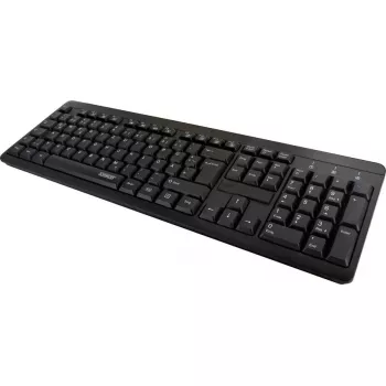 Bezvadu tastatūra Schwaiger WKB1000 013 QWERTZ vācu melna