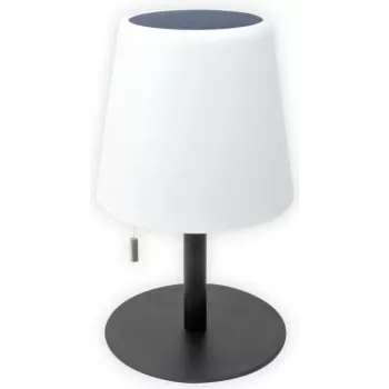 Galda lampa SCHWAIGER TILA0166 LED 13×0,18 W pieskāriena, baterija 1800 mAh, 5 V, melna/balta