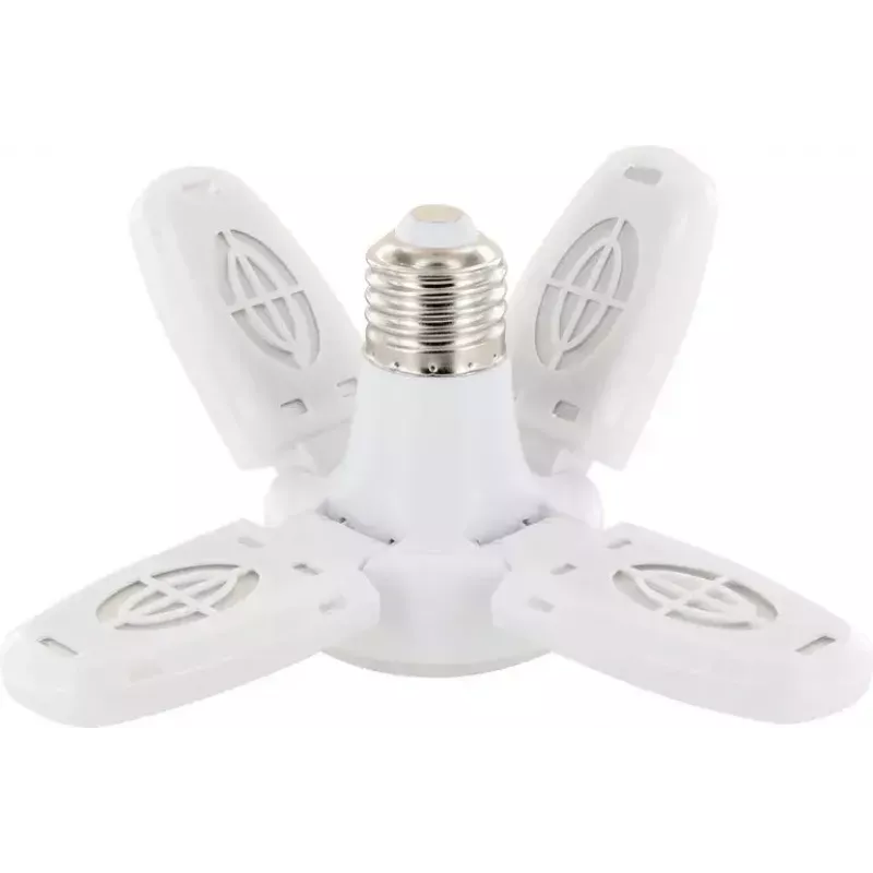 Schwaiger WLED0360 LED 360 grādu garāžas/darbnīcas lampa, E27, 5 paneļi