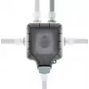 Kontaktligzda Schwaiger SOAD0100 pelēka IP66 230V 16A