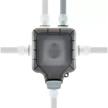 Kontaktligzda Schwaiger SOAD0100 pelēka IP66 230V 16A