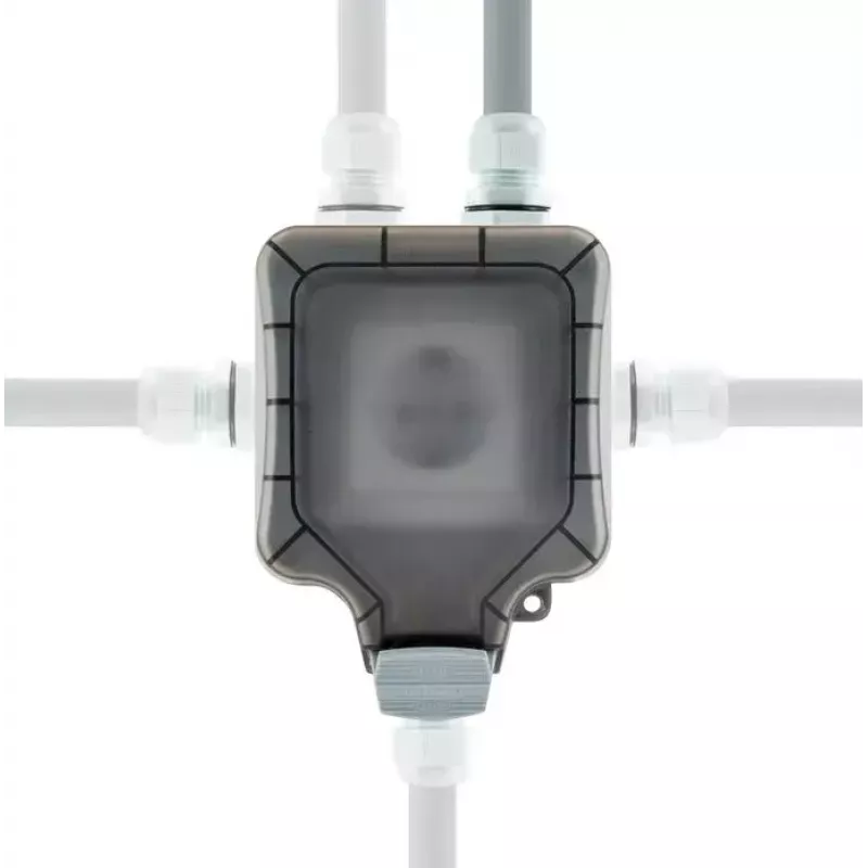 Kontaktligzda Schwaiger SOAD0100 pelēka IP66 230V 16A