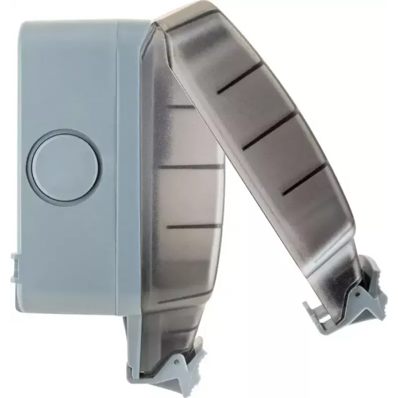 Kontaktligzda Schwaiger SOAD0100 pelēka IP66 230V 16A