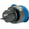 Kontaktligzda Schwaiger SOAW0044 zila pelēka IP44 230V 16A