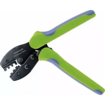 Kabeļu spiedējs Schwaiger SOZG0100 melns zils zaļš 444g