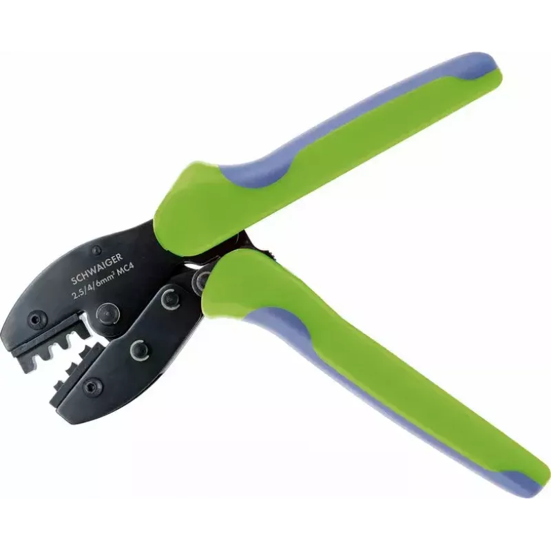 Kabeļu spiedējs Schwaiger SOZG0100 melns zils zaļš 444g