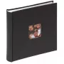 Fotoalbums Walther Design FUN Melns 200 loksnes 10 x 15