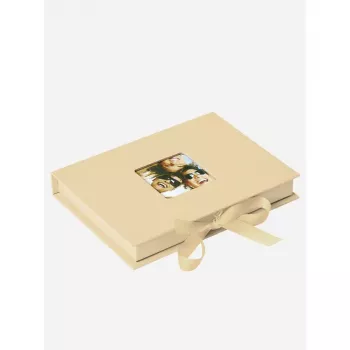 Walther Design Fun dāvanu kaste 70 fotogrāfijām 13x18, krēmkrāsā (FB-112-H)