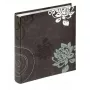 Fotoalbums Walther Design Grindy ME201B melns pelēks 200 loksnes 11.5x15.5cm