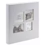 Fotoalbums Walther Design Little Foot pelēks 60 lapas 13x18 cm