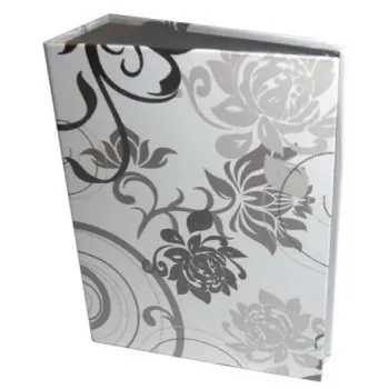 Fotoalbums Walther Design Grindy melns pelēks 100 kabatiņas 10 x 15