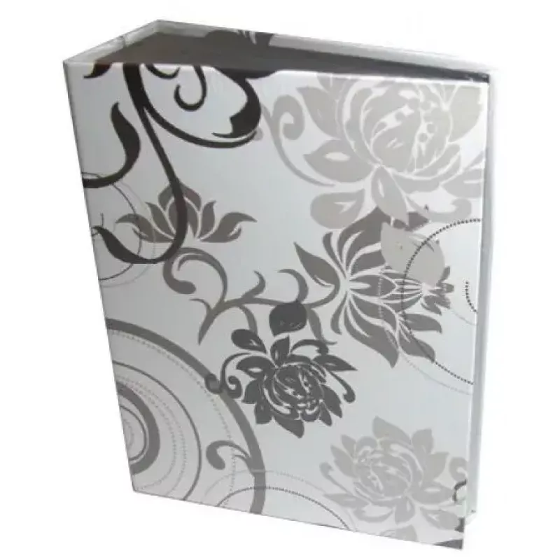 Fotoalbums Walther Design Grindy melns pelēks 100 kabatiņas 10 x 15