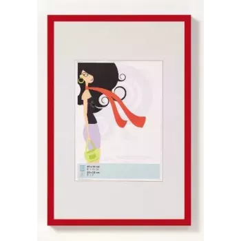 Foto rāmis Walther Design New Lifestyle 30 x 40 Sarkans