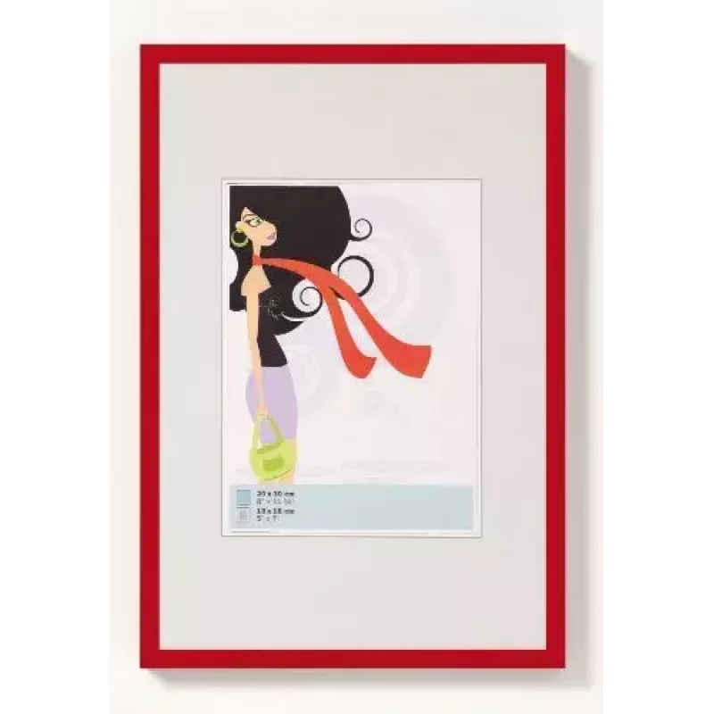 Foto rāmis Walther Design New Lifestyle 30 x 40 Sarkans