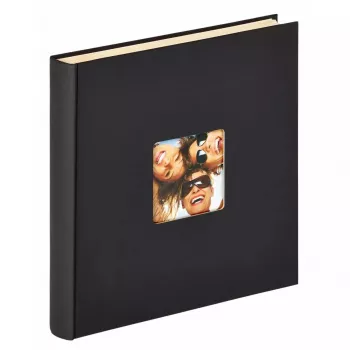 Walther Design Fun Melns 50 sheet XL fotoalbums