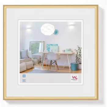 Vienas bildes rāmis Walther Design KV220G Zelts 13x13 cm