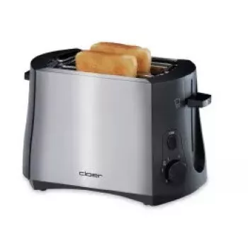 Cloer Toaster 3419 2 šķēles 900 W melns nerūsējošais tērauds