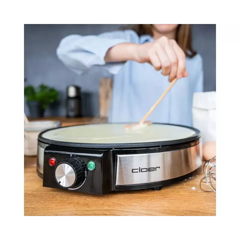 Cloer 6630 Kreipju automāts 2 kreipēm melns nerūsējošais tērauds 30 cm