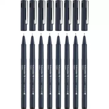 Fineliner Schneider Schreibgeräte Pictus Melns 8 pcs