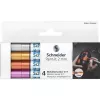 Krāsu marķieris Schneider ML01111501 Varš Zelts Sudrabs Violets 4 gab.