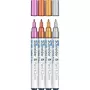 Krāsu marķieris Schneider ML01111501 Varš Zelts Sudrabs Violets 4 gab.