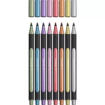 Marker Schneider Schreibgeräte Paint-It 020 8 gab. Zils Varš Zelts Zaļš Rozā Sarkans Sudrabs Violets