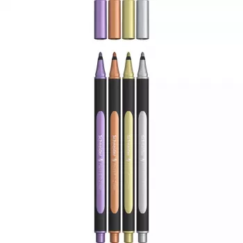 Krāsu marķieris Schneider Schreibgeräte ML02011501 varš, zelts, sudrabs, violets