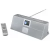 Interneta radio Soundmaster IR3300SI — Digitālais uztvērējs, DAB+ un FM, 20 W RMS, daudzkrāsu TFT displejs, USB-A, pelēks