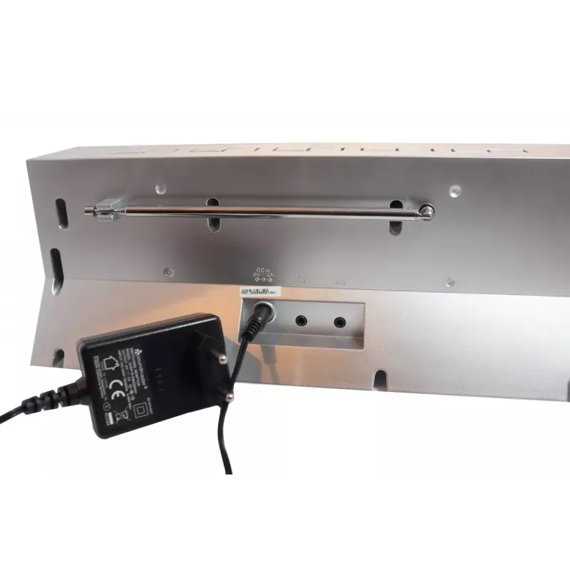 Interneta radio Soundmaster IR3300SI — Digitālais uztvērējs, DAB+ un FM, 20 W RMS, daudzkrāsu TFT displejs, USB-A, pelēks