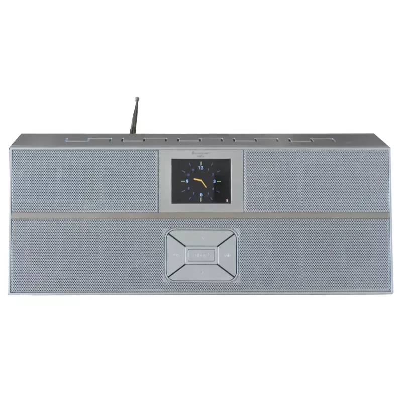 Interneta radio Soundmaster IR3300SI — Digitālais uztvērējs, DAB+ un FM, 20 W RMS, daudzkrāsu TFT displejs, USB-A, pelēks