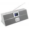 Interneta radio Soundmaster IR3300SI — Digitālais uztvērējs, DAB+ un FM, 20 W RMS, daudzkrāsu TFT displejs, USB-A, pelēks