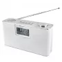 Soundmaster DAB700WE — analogā & digitālā radio (DAB+, FM), 12 W RMS, LCD 2.9 collas, MicroSD, sudraba/balts