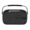 Portatīvais radio Soundmaster DAB280 — DAB+, FM, analogais un digitālais, 1,2 W, melns, maiņstrāvas/bateriju barošana