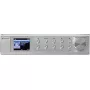 Interneta radio Soundmaster IR1500SI — DAB+/FM digitālais uztvērējs, 3 W, 2 collu TFT displejs, sudraba krāsā