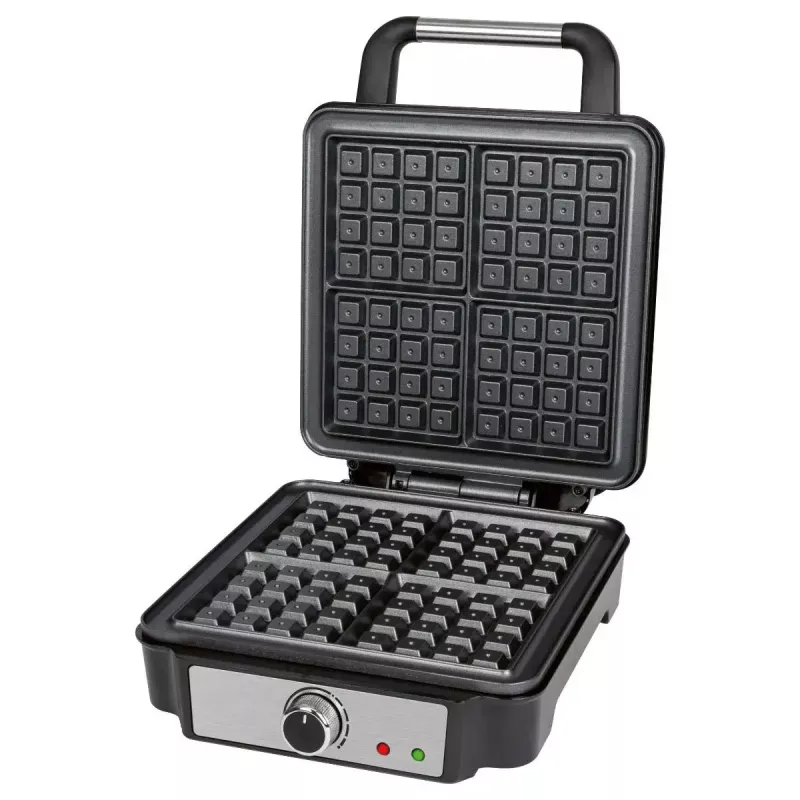 Vafeļu pannas automāts ProfiCook PC-WA 1241 4 vafeles 1200 W melns nerūsējošais tērauds