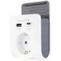 REV USB lādētājs ar kontaktligzdu 240V, USB-A & USB-C, modelis 0020770112