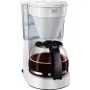 Pilienveida kafijas automāts MELITTA 1023-01 — pilnīgi automātisks, malta kafija, 10 tasīšu kanna, 1050 W, balts