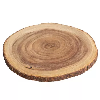 Griešanas dēlis Zassenhaus 059083 apaļš koks 450x450x45 mm