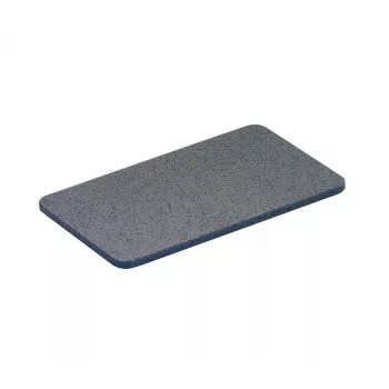 Zassenhaus brokastu dēlītis 25 x 16 cm, plastmasa, tumši pelēks